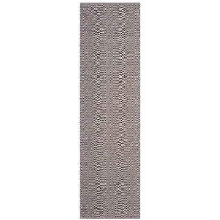 Safavieh Montauk Runner Hand Woven Rug Ivory & Chocolate - 2 ft.-3 in. x 8 ft. MTK515M-28